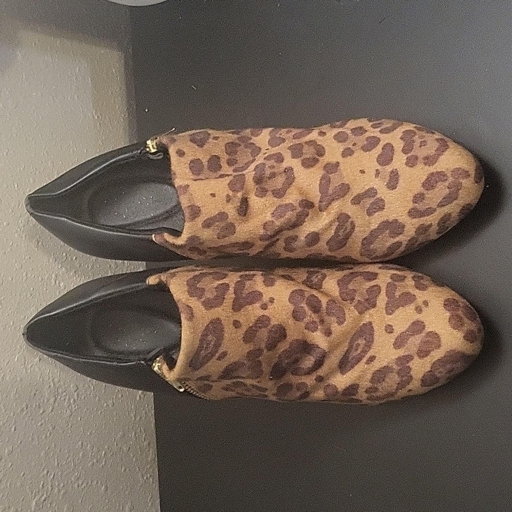 DEX FLEX COMFORT | ANIMAL PRINT | LEATHER | ANKLE BOOTS
